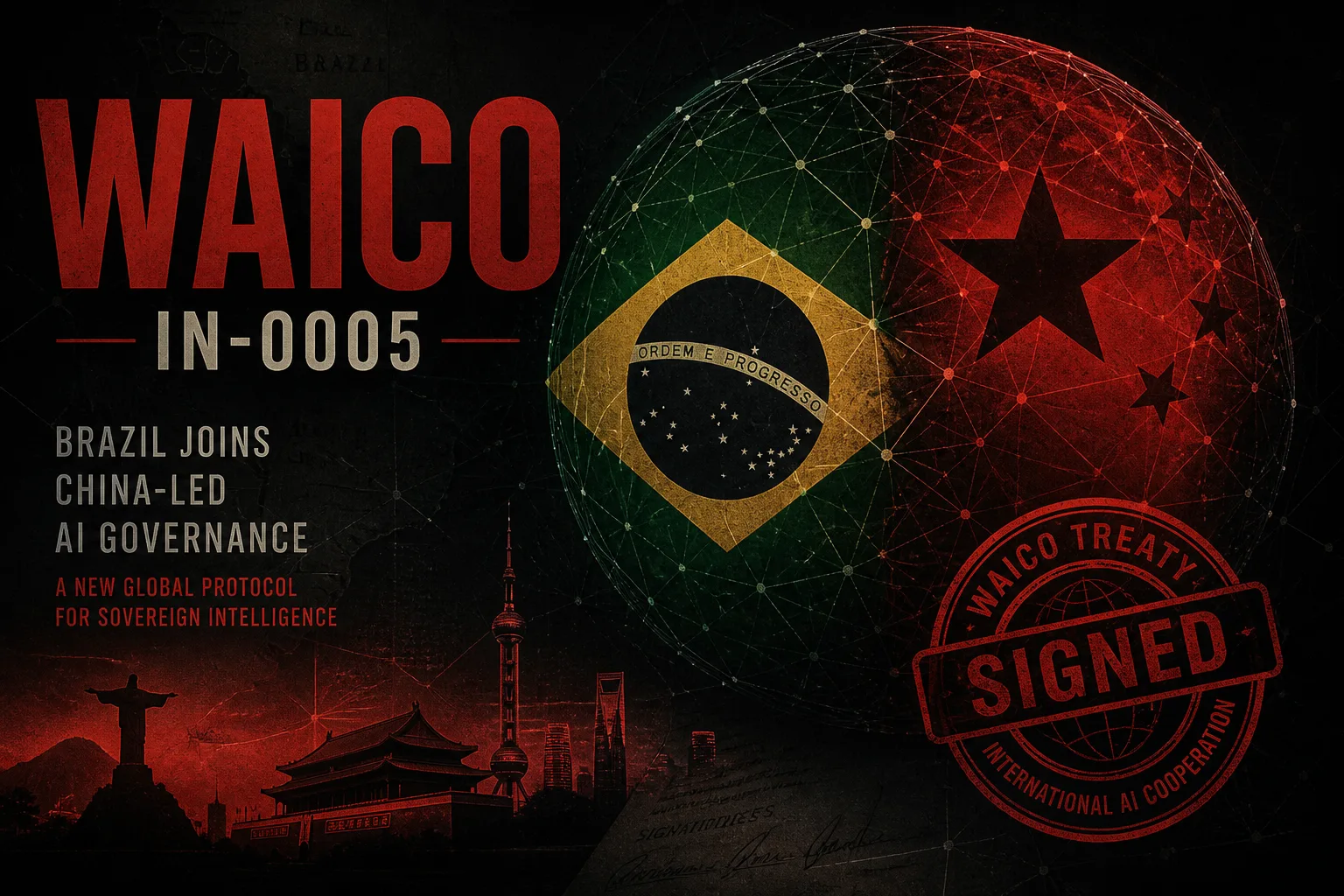 Capa — adesão do Brasil à WAICO e enquadramento oficial