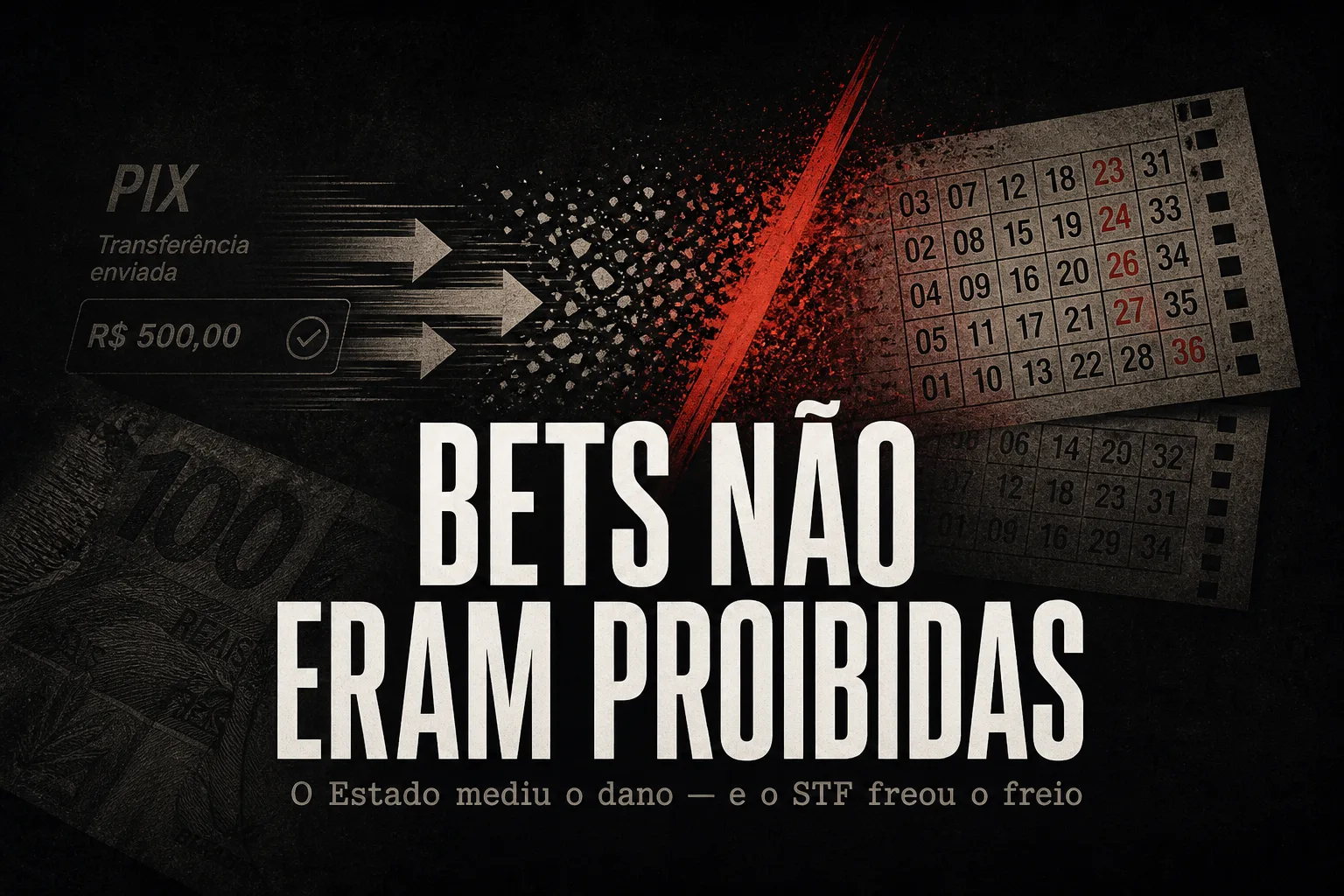 Capa bets — o Estado mediu o dano e o STF freou o freio