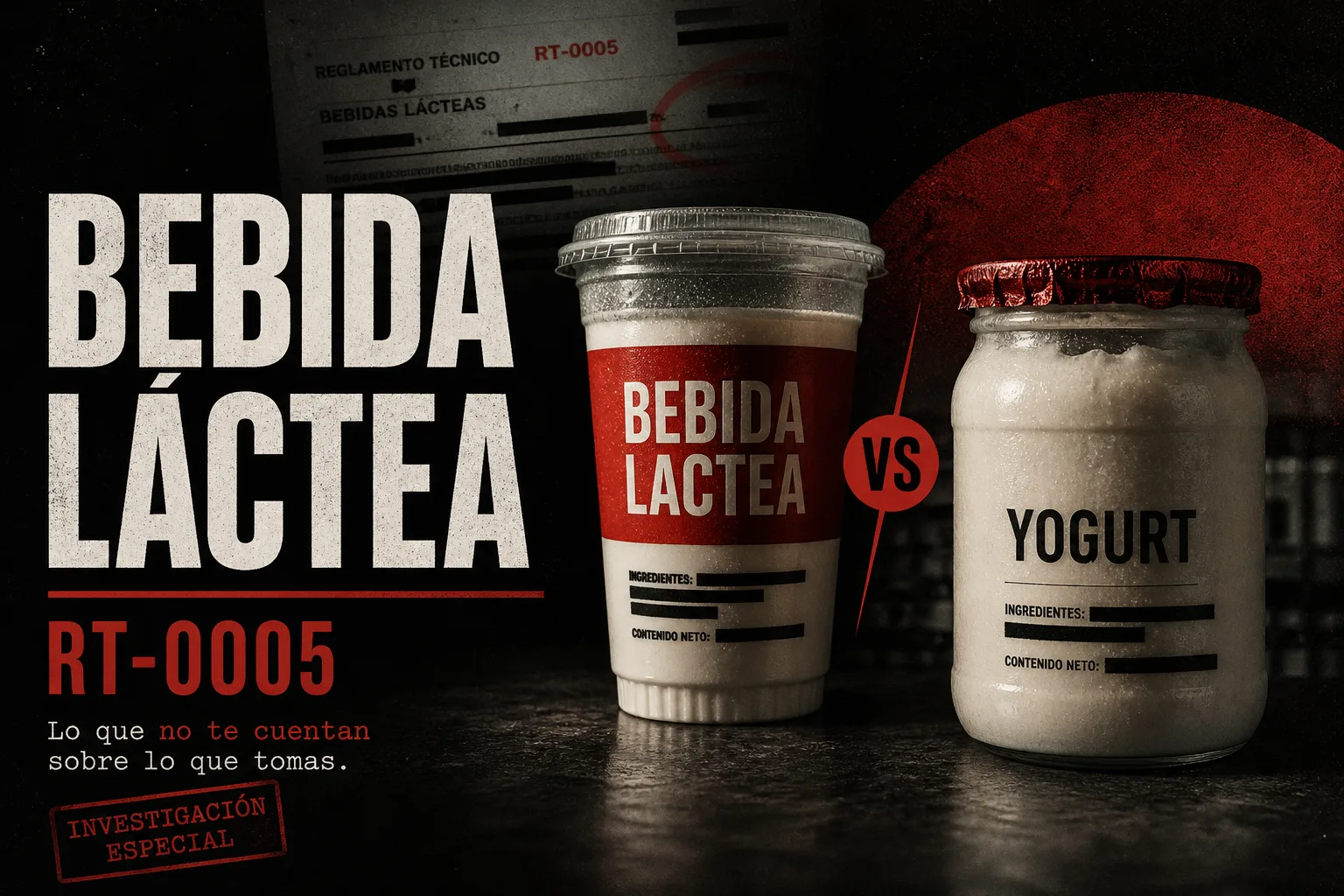 Capa — bebida láctea vs iogurte